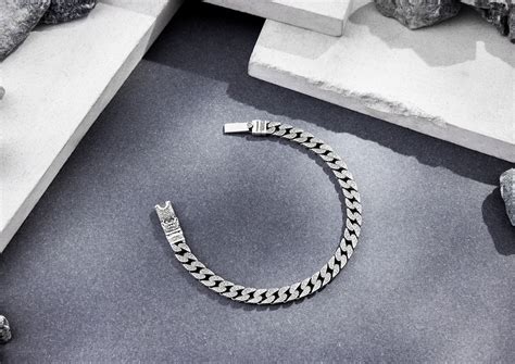 Cuban Code Silver Bracelet for Men from Orionz Jewels