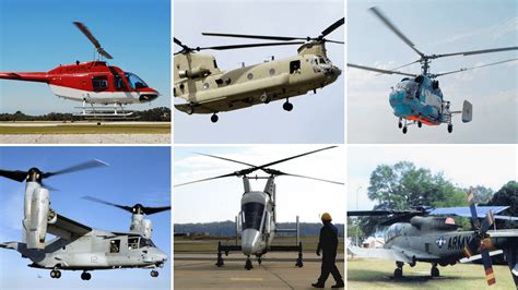 Types of Helicopters: The 6 Different Designs Explained