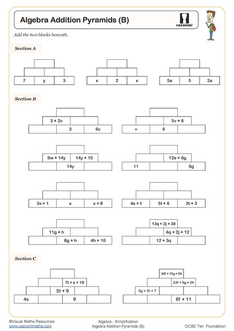Image result for Maths Addition Pyramid