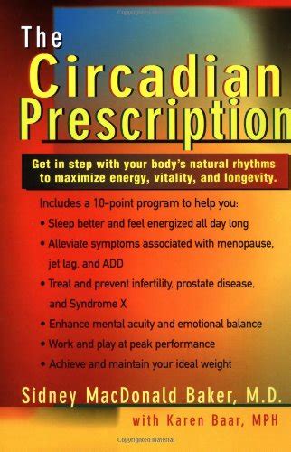 Buy The Circadian Prescription: Get Step w/ your Body's Natural Rhythms ...