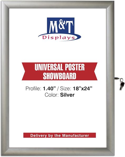 M&TDisplays M&T Displays Enclosed Lockable Universal Poster India | Ubuy