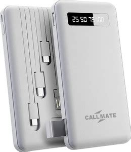 Callmate 10000 mAh 15 W Power Bank Price in India - Buy Callmate 10000 ...