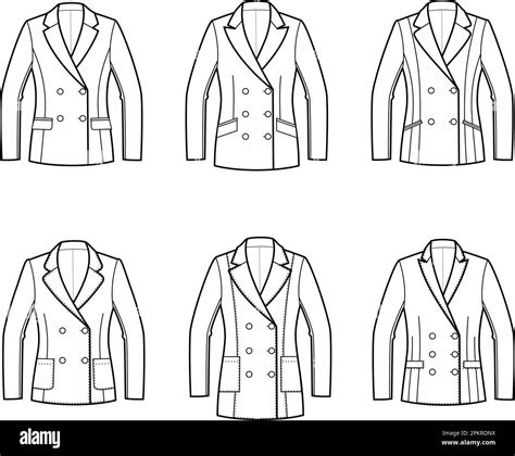 Womens business suit jacket. Fashion CAD Stock Vector Image & Art - Alamy