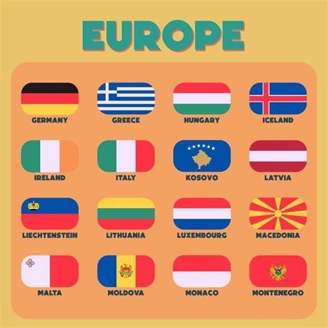 Europe Flags 的图像结果