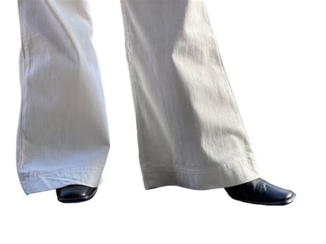 [USED]Levi's White flare denim PT | Born used&original