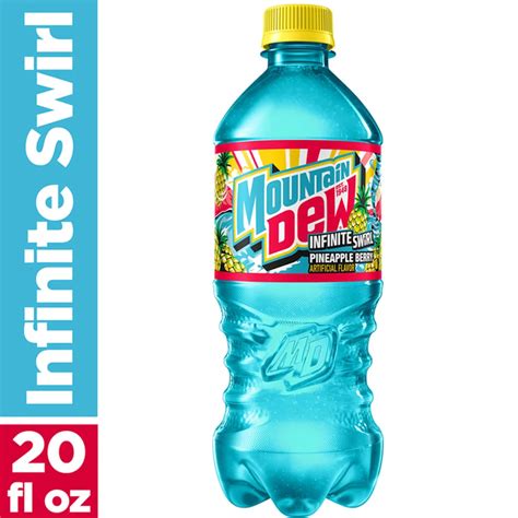 Mountain Dew Infinite Swirl DEW Pineapple Berry (20 fl oz) Delivery or ...