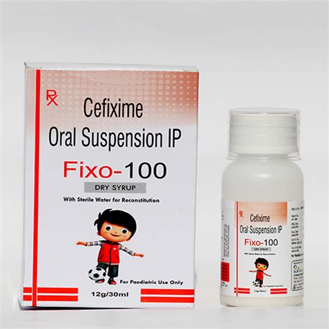 FIXO-100 Dry Syrup Medcure Pharma