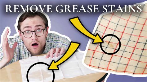 The RIGHT Ways To Remove Grease Stains From Clothes & Fabric ...