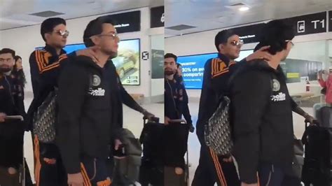 Hilarious Scenes! Shubman Gill Playfully Grabs Abhishek Sharma's Neck ...