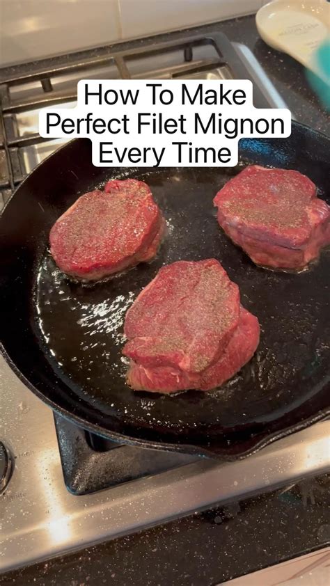 Image result for How to Cook Perfect Filet Mignin