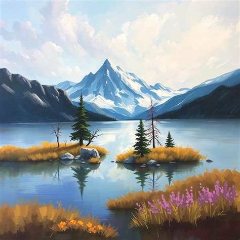 Best Easy Nature Painting Ideas | Vondy