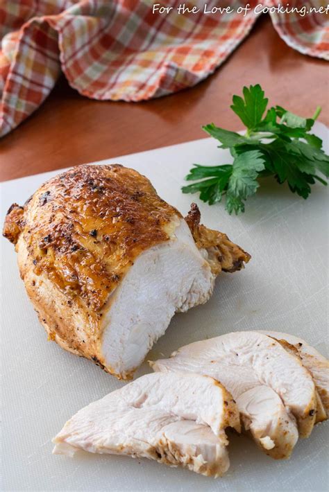 Roasted Bone-In Chicken Breast | For the Love of Cooking