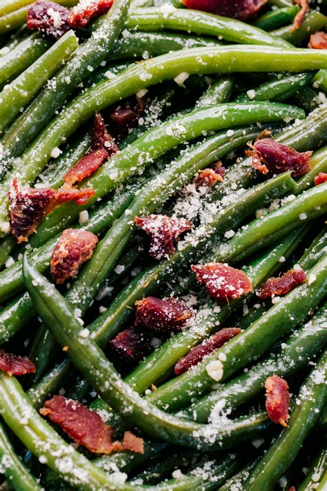 Parmesan Garlic Green Beans | The Food Cafe