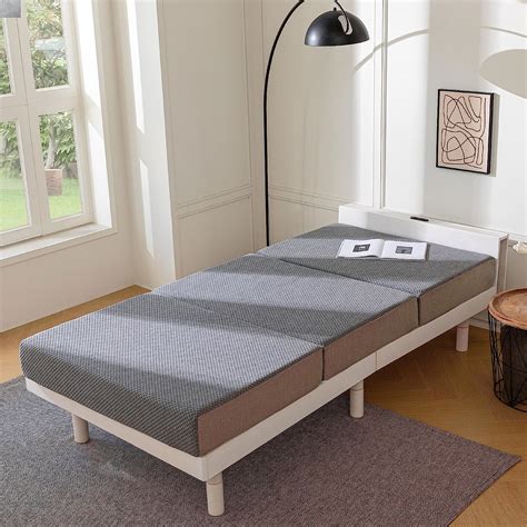 Amazon.com: Tri-Fold Memory Foam Mattress, 6 inch Full Folding Topper ...