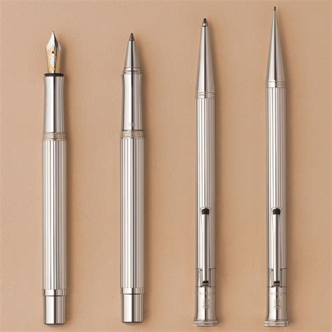 Buy Graf Von Faber Castell Classic Sterling Silver Fountain Pen | GVFC ...