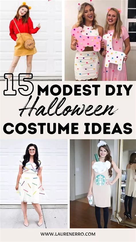 15 Modest DIY Halloween Costume Ideas For Women - Lauren Erro | Diy ...