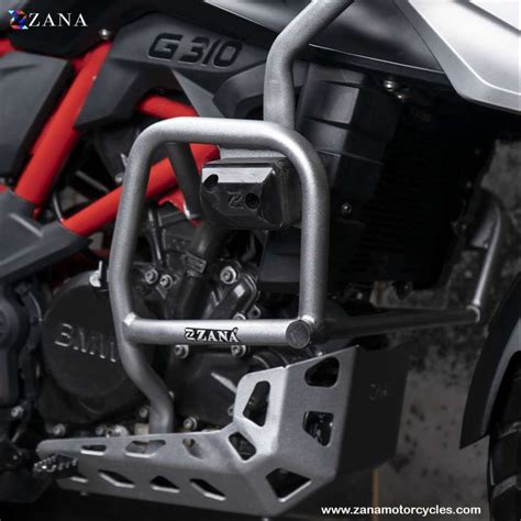 ZANA BMW G310GS LOWER ENGINE GUARD WITH PUCK SILVER (ZI-8185)– Moto Central