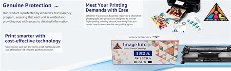 ImageInfo W1520A / 152A Compatible Toner Cartridge for HP Laserjet Pro ...