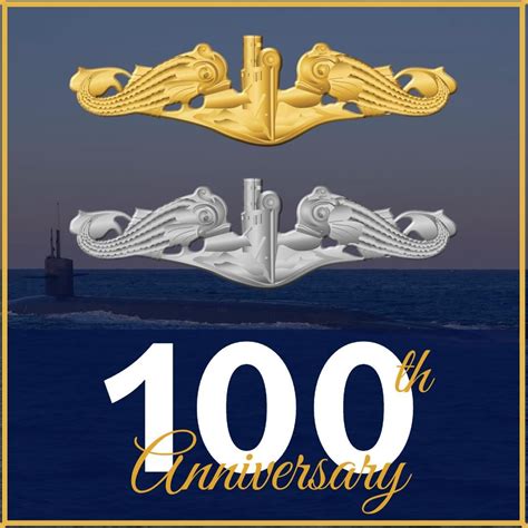 One of the toughest badges to earn, the Submarine Warfare Insignia, aka ...