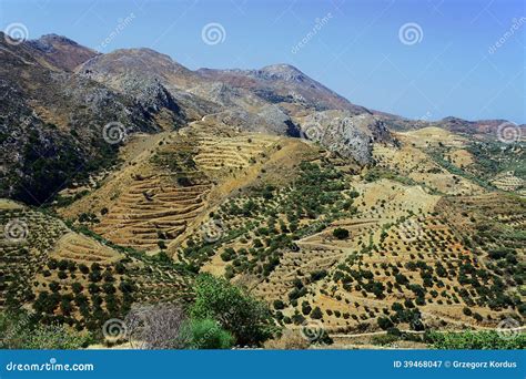 Rural landscape stock image. Image of slope, rock, crete - 39468047