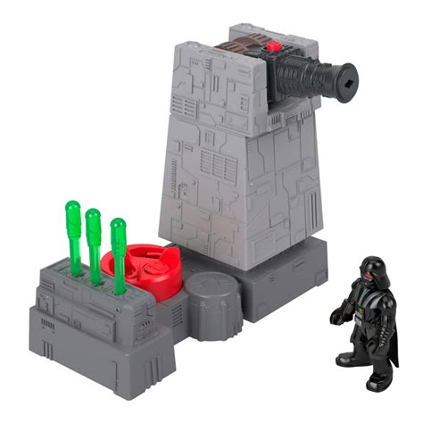 Imaginext STAR WARS Death Star Turret Toy Cannon with Darth Vader ...