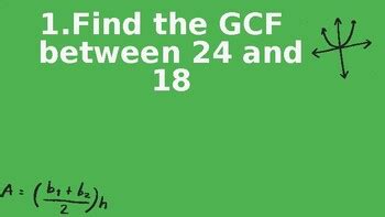 Image result for Math GCF Tutorial