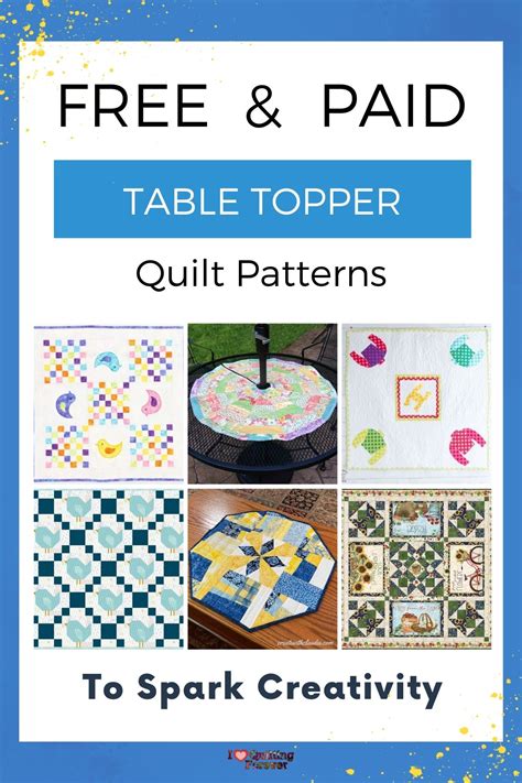 Image result for Free Table Topper Patterns