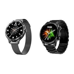 Noise Diva Smartwatch with Diamond Cut dial, Glossy Metallic Finish ...