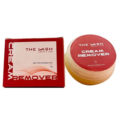 Amazon.com: THE LASH SUPPLY 0.18 Oz Eyelash Cream Remover, Eyelash ...