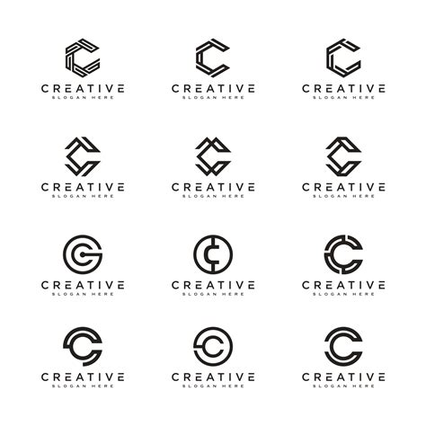 Letter C Design For Logo