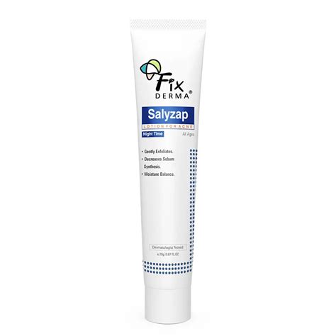 Salyzap Lotion for Acne Prone Skin – Fixderma Skincare