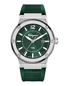 Buy Ferragamo Mens Swiss Made Watch F-80 Collection Featuring Sporty ...