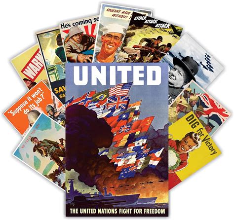HK Studio WW2 Decal - WW2 Propaganda Posters for India | Ubuy