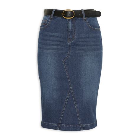 Blue Denim Pencil Skirt (3176697) | Ginger Mary