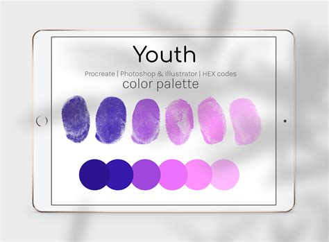 Youth Color Palette Graphic by thedigitaldoodle · Creative Fabrica