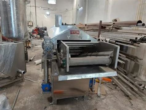 Automatic Namkeen Fryer Machine - Frycon Automatic Namkeen Fryer ...