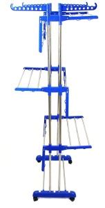 TNC Steel, Plastic, Aluminium Floor Cloth Dryer Stand Foldable and ...