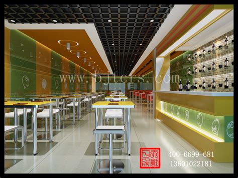 快餐店设计_美国室内设计中文网