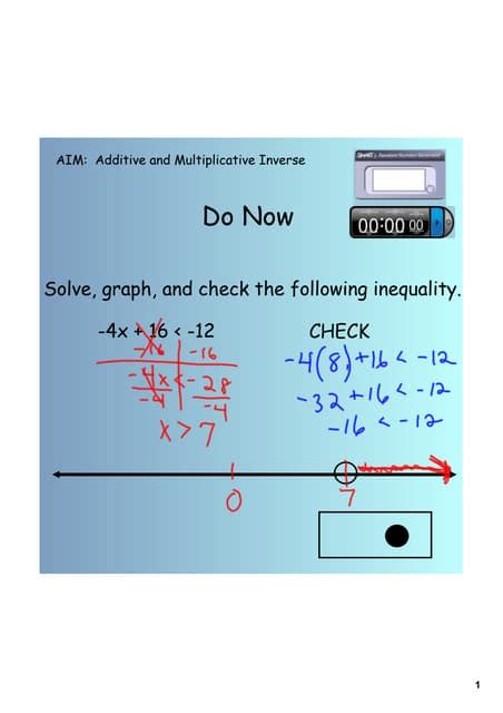 Image result for Additive and Multiplicative Inverse