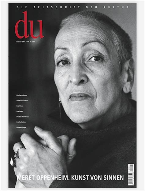 DU713 – Meret Oppenheim.