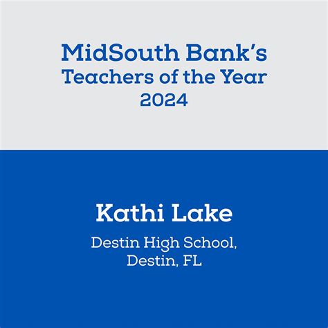 MidSouth Bank on LinkedIn: A big thank you to everyone who nominated an ...