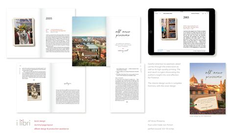 portfolio | book design — I Libri Book Design