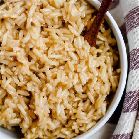 How to Cook Brown Rice in Broth - The Honour System