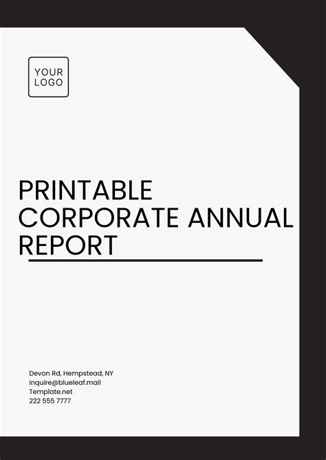 Free End-of-Year Report Template to Edit Online