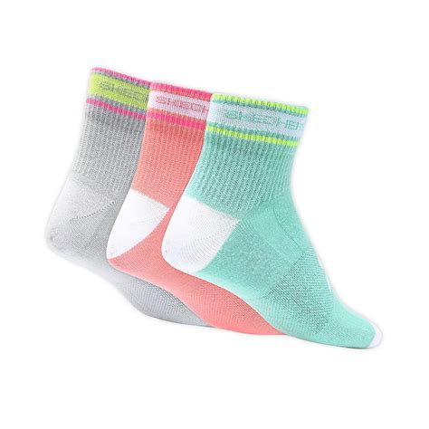 Buy Skechers 3 Pack of WOMENS NON TERRY ANKLE Socks | Mens