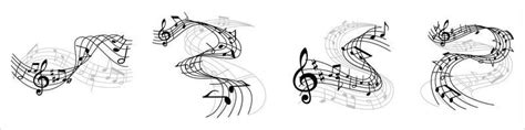 Music Notes Vector Graphics 的图像结果