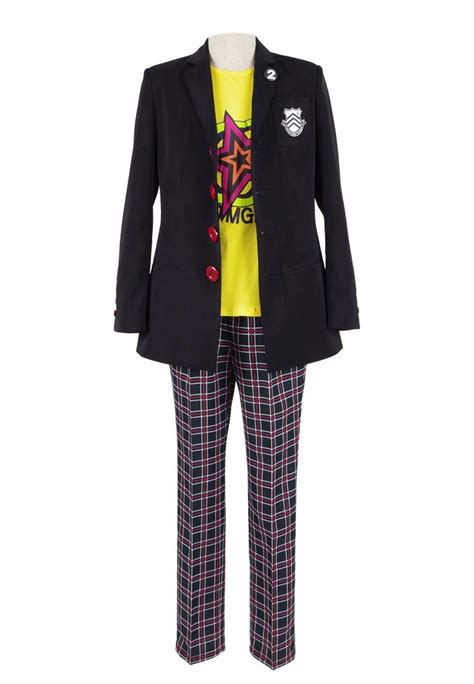 Buy Hot Game Perso 5 Sakamoto Costume Japanese High School Uniform Full ...