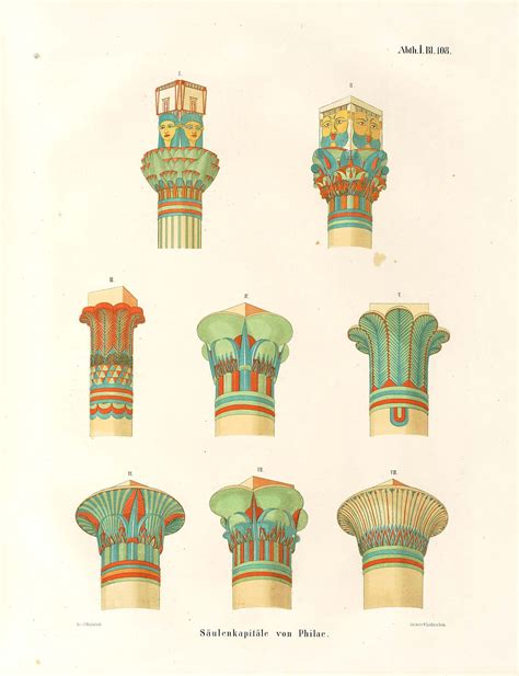 Egyptian Capitals | Architecture égyptienne antique, Art égyptien, Egyptien
