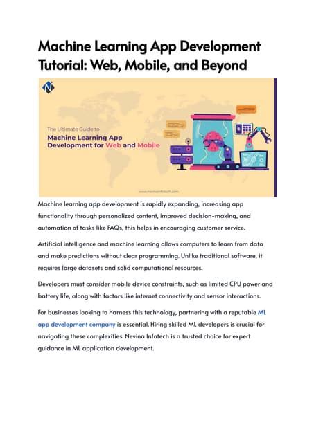 Machine Learning in App Development Tutorial 的图像结果
