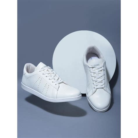 Buy Gliders Casual Lacing White Sneakers For Men ANDERSON